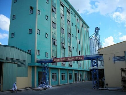 越南200噸面粉加工廠房